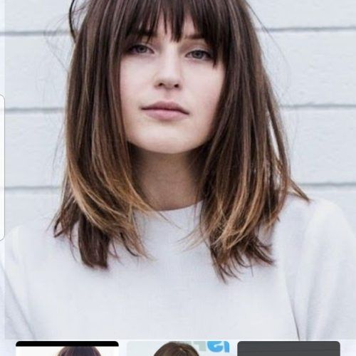 Medium Length Haircuts With Arched Bangs (Photo 2 of 20)