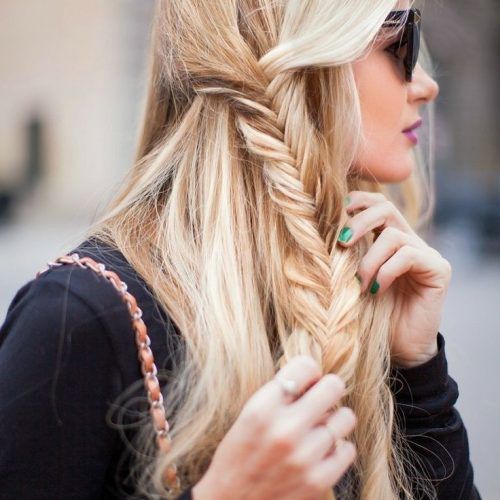 Messy Side Fishtail Braided Hairstyles (Photo 12 of 20)