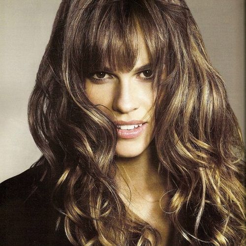 Naturally Wavy Hairstyles With Bangs (Photo 20 of 20)