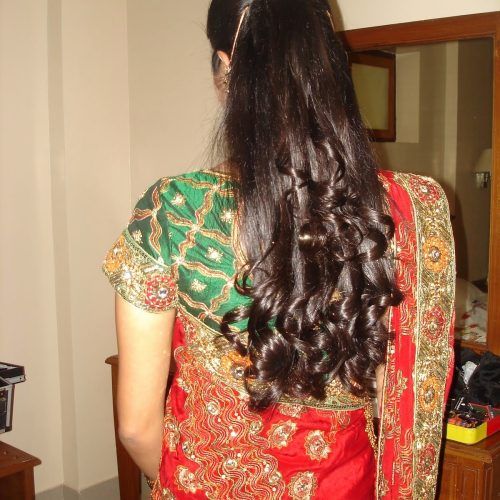 North Indian Wedding Hairstyles For Long Hair (Photo 5 of 15)