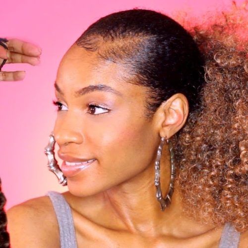 Ombre Curly Ponytail Hairstyles (Photo 18 of 20)