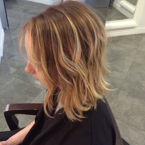 Ombre-Ed Blonde Lob Hairstyles (Photo 3 of 20)