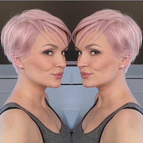 Pastel Pixie Hairstyles With Undercut (Photo 16 of 20)