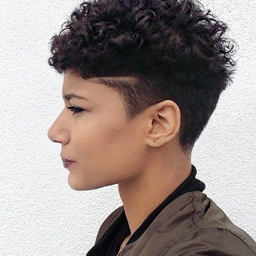 Pixie Undercuts For Curly Hair (Photo 18 of 20)