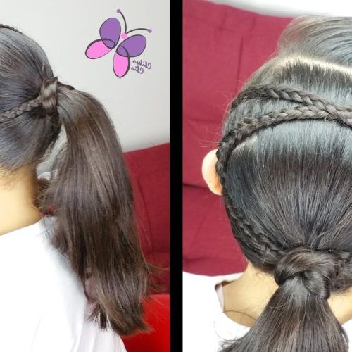 Pony Hairstyles With Accent Braids (Photo 16 of 20)