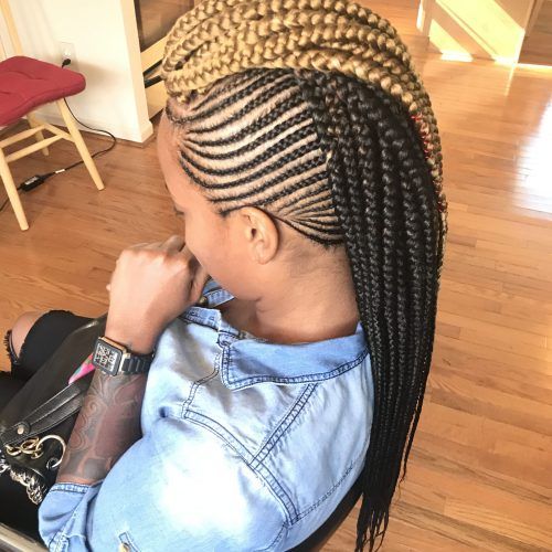 Pouf Braided Mohawk Hairstyles (Photo 13 of 20)