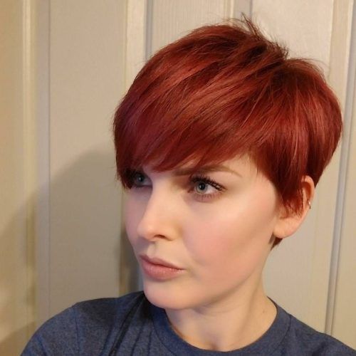 Ravishing Red Pixie Hairstyles (Photo 1 of 20)