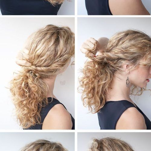 Romantic Ponytail Updo Hairstyles (Photo 18 of 20)
