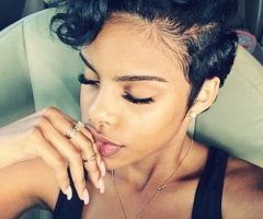 2024 Latest Short Black Pixie Hairstyles for Curly Hair