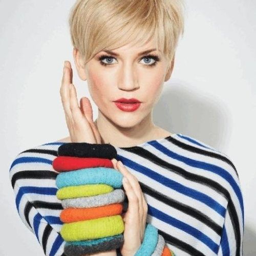 Short Blonde Pixie Haircuts (Photo 7 of 20)
