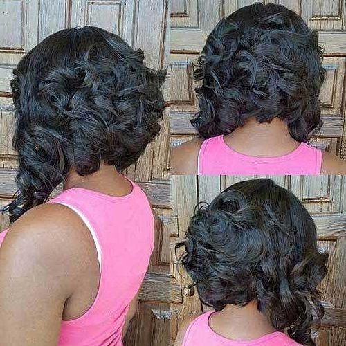 Short Curly Inverted Bob Hairstyles (Photo 13 of 15)
