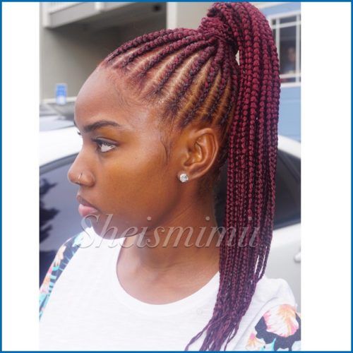 Side Cornrows Braided Hairstyles (Photo 7 of 20)