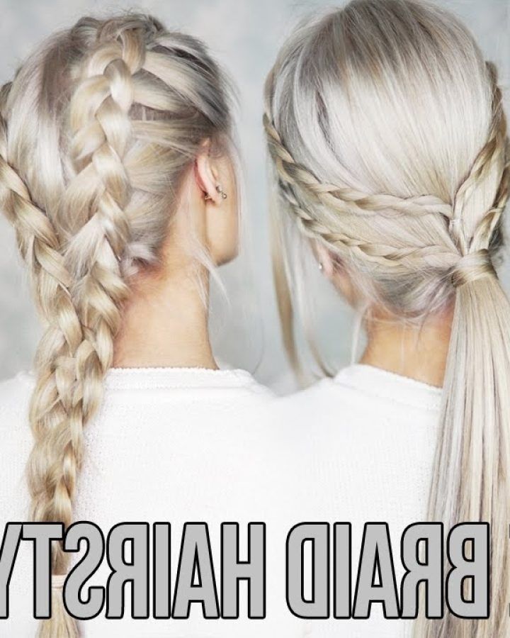 15 Best Collection of Simple Braided Hairstyles