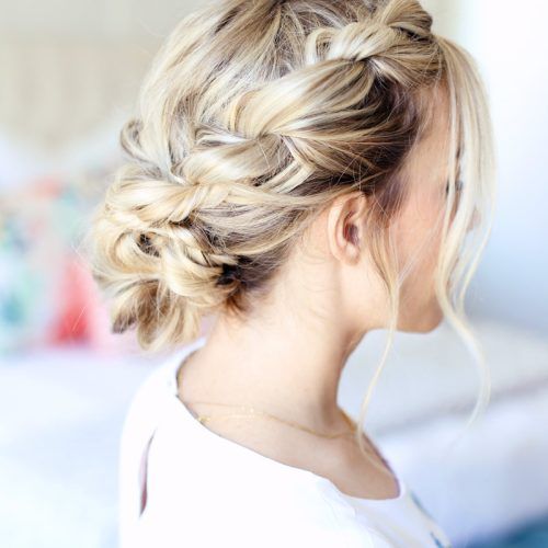 Simple Pony Updo Hairstyles With A Twist (Photo 5 of 20)