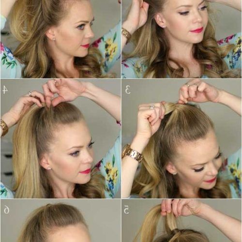 Soft Half Up Ponytail Hairstyles (Photo 8 of 20)