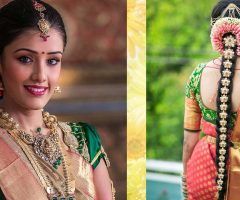 15 Inspirations South Indian Tamil Bridal Wedding Hairstyles