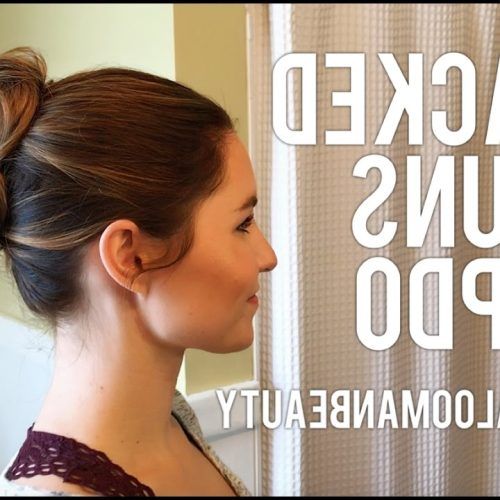 Stacked Buns Updo Hairstyles (Photo 3 of 20)