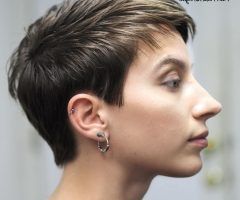 2024 Popular Tapered Pixie Hairstyles with Extreme Undercut