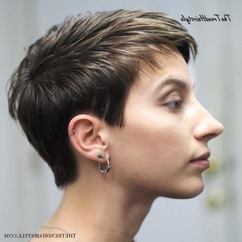 Tapered Pixie Hairstyles With Extreme Undercut (Photo 1 of 20)