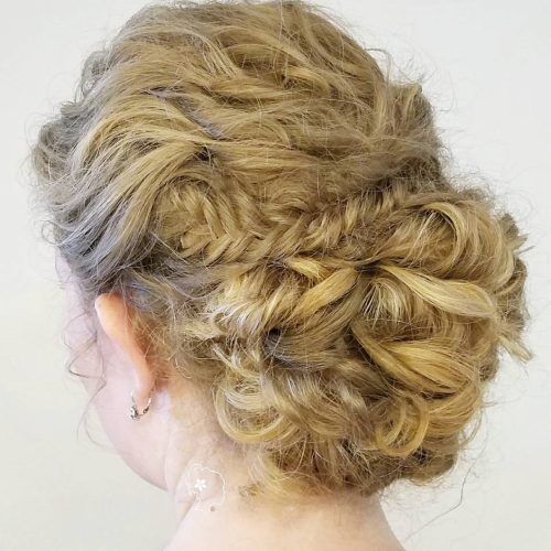 Wavy Updos Hairstyles For Medium Length Hair (Photo 17 of 20)