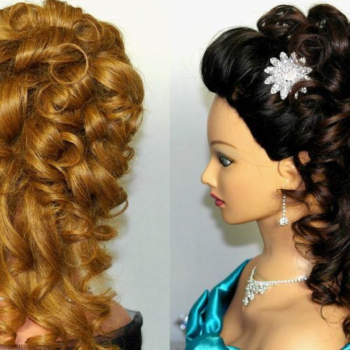 Wedding Hairstyles For Long Thick Curly Hair (Photo 8 of 15)