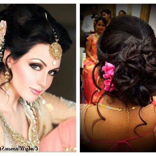 Wedding Hairstyles For Sarees (Photo 3 of 15)