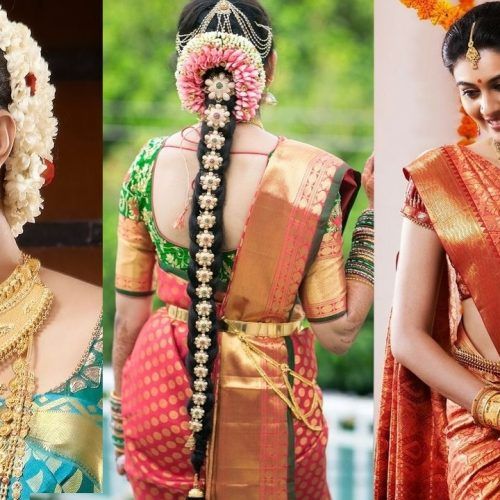 Wedding Hairstyles For Sarees (Photo 4 of 15)