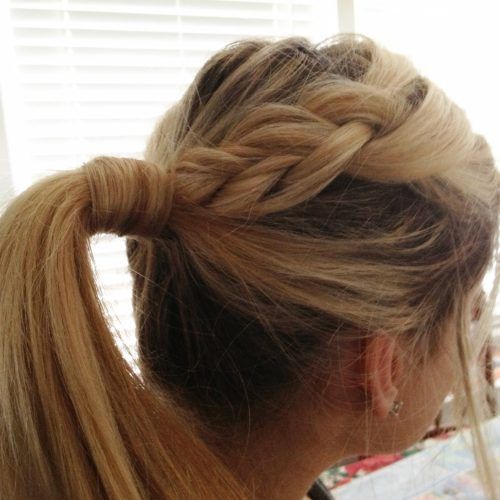 Wrapped-Up Ponytail Hairstyles (Photo 5 of 20)
