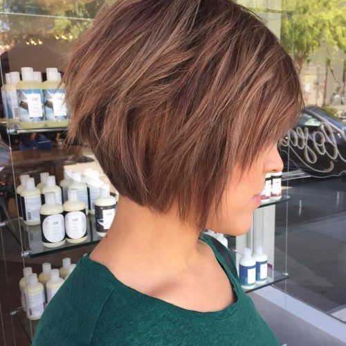A Very Short Layered Bob Hairstyles (Photo 1 of 20)