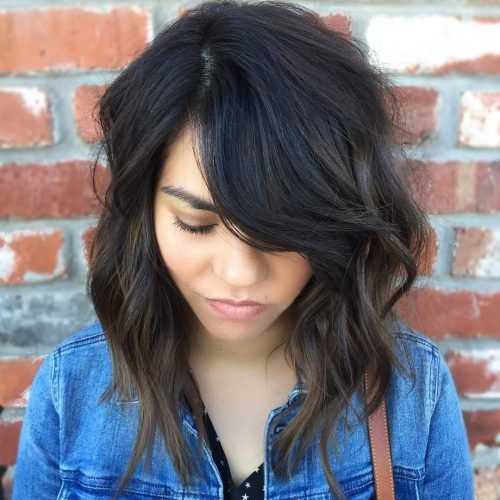 Black And Denim Blue Waves Hairstyles (Photo 19 of 20)