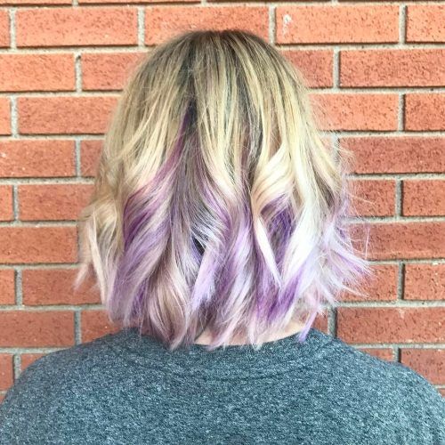 Blonde Bob Hairstyles With Lavender Tint (Photo 18 of 20)