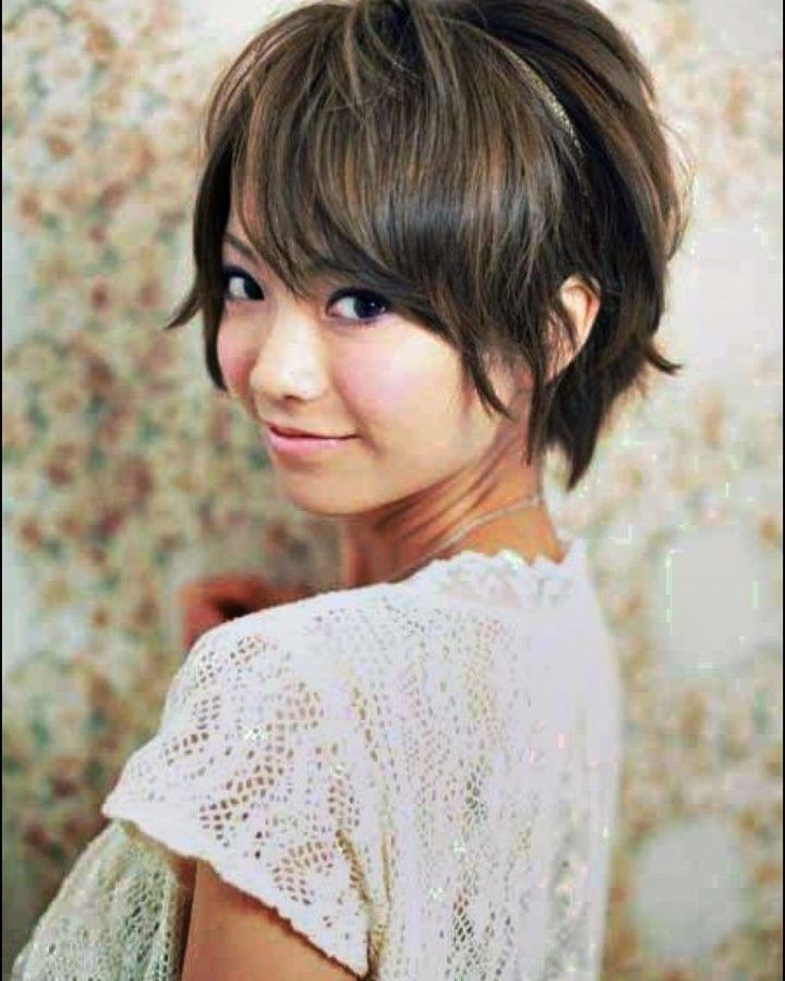 20 Best Collection of Boyish Shag Asian Hairstyles