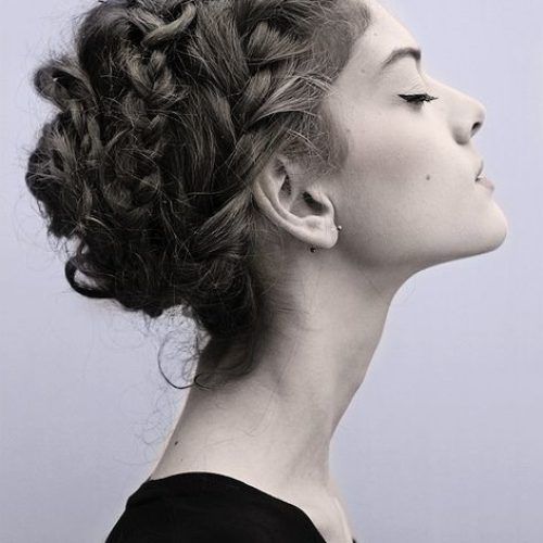 Braid Tied Updo Hairstyles (Photo 13 of 20)