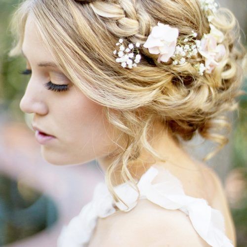 Braided Crown Rose Hairstyles (Photo 3 of 20)