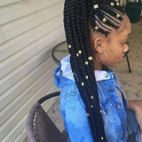 Braided Hairstyles In Weave (Photo 1 of 15)