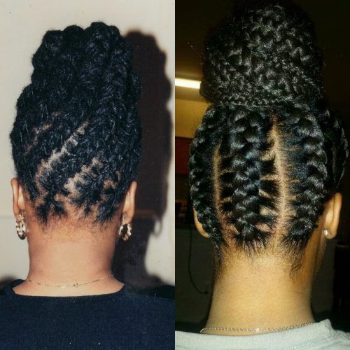 Braided Hairstyles Up In One (Photo 13 of 15)
