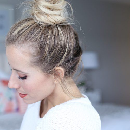 Braided Top-Knot Hairstyles (Photo 17 of 20)