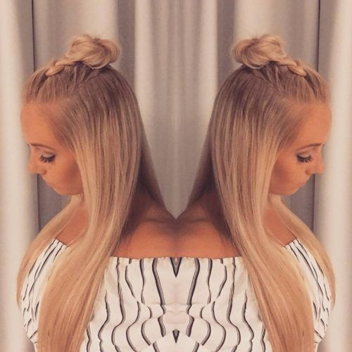 Braided Top-Knot Hairstyles (Photo 18 of 20)