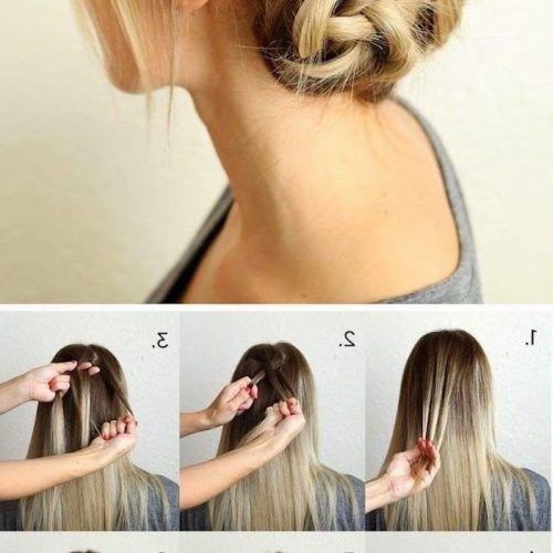 Braided Updo For Blondes (Photo 15 of 15)