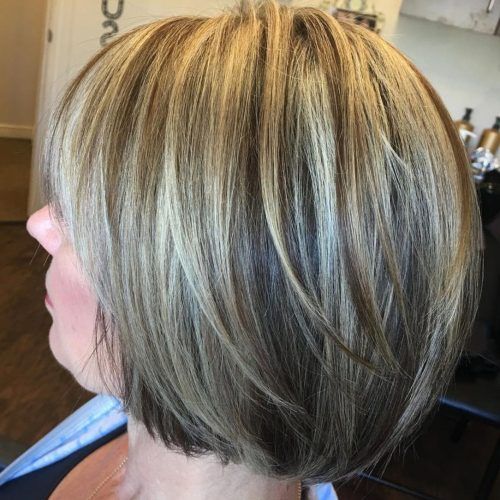 Bronde Bob With Highlighted Bangs (Photo 9 of 20)