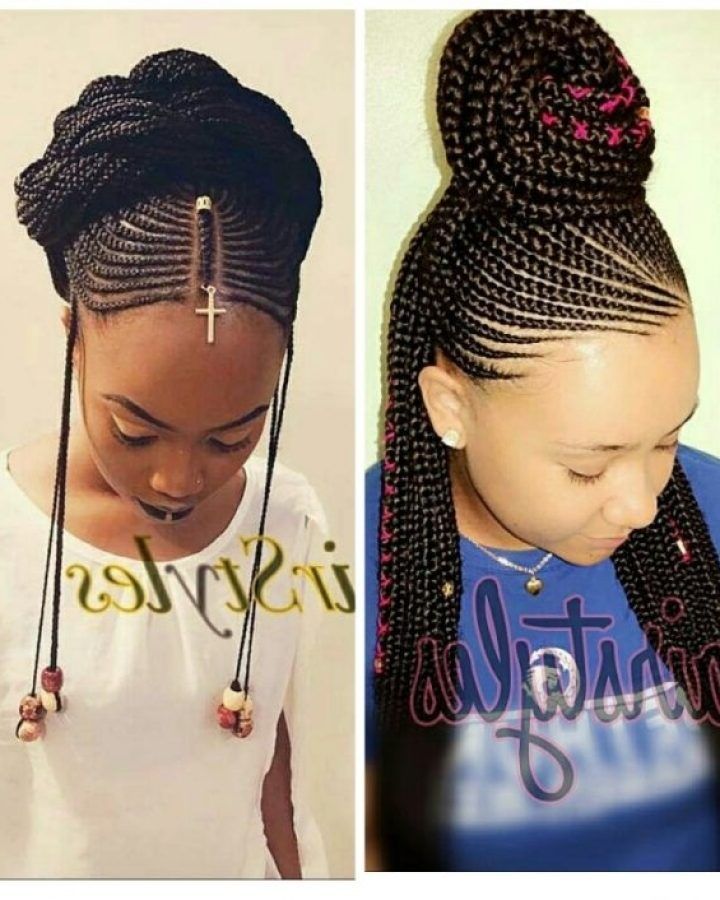 15 Inspirations Creative Cornrows Hairstyles