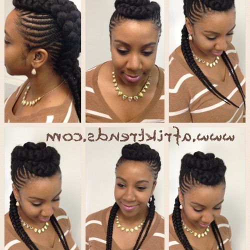 Divine Mohawk-Like Updo Hairstyles (Photo 15 of 20)