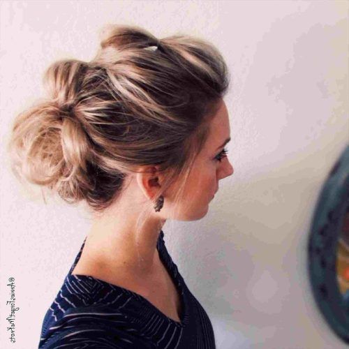 High Bubble Ponytail Hairstyles (Photo 12 of 20)