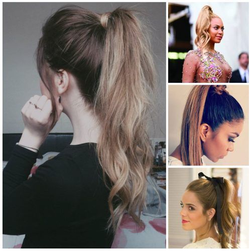 High Pony Hairstyles With Contrasting Bangs (Photo 14 of 20)