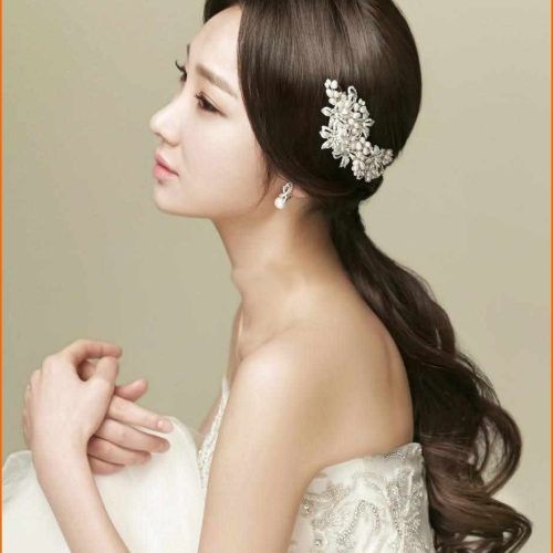 Korean Wedding Hairstyles For Long Hair (Photo 11 of 15)
