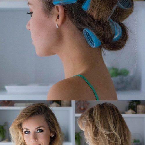 Large Hair Rollers Bridal Hairstyles (Photo 1 of 20)