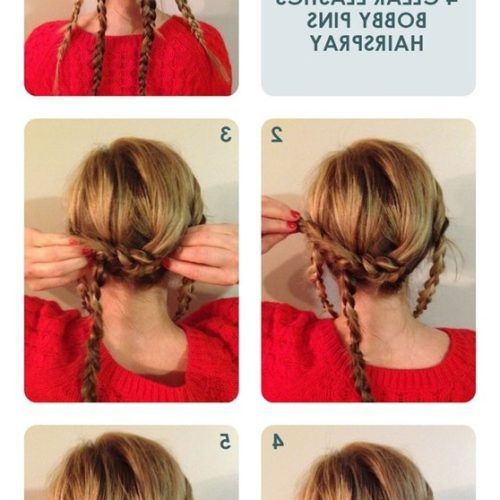 Low Braided Bun Updo Hairstyles (Photo 10 of 20)