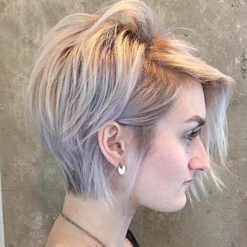 Messy Tapered Pixie Haircuts (Photo 14 of 15)