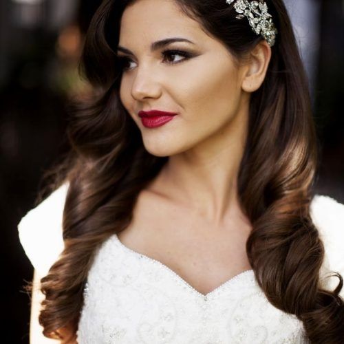 One Side Up Wedding Hairstyles (Photo 1 of 15)