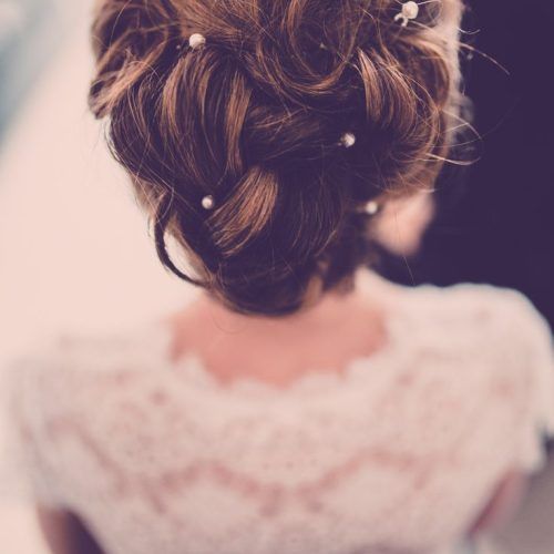 Pearl Bun Updo Hairstyles (Photo 2 of 20)